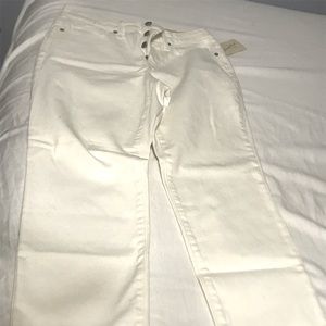 White Soft stretch jeans